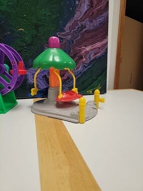 Ventage Fisher Price Little People Circus Toy Swing Airplane Playset